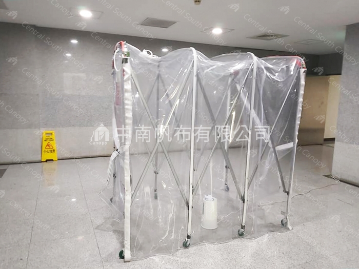 感謝財金資訊股份有限公司 訂購:防疫走道及防疫帳篷一批