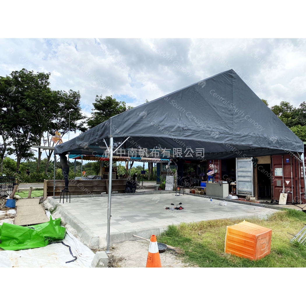 力霸屋型帳棚 7m*7m - 黑網