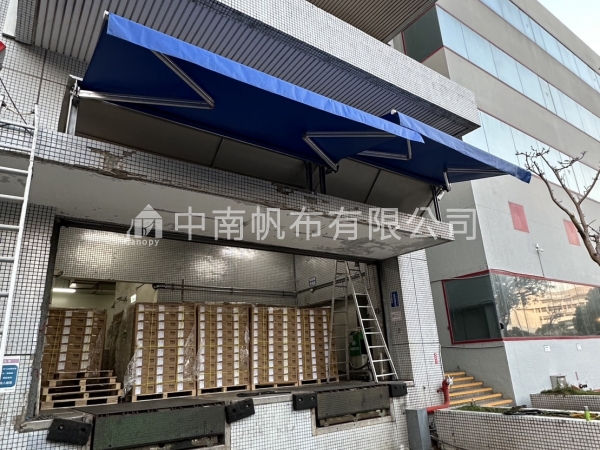 竹科-電動伸縮遮雨棚(架高倒包)